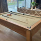 light colour cloth pool table lounge