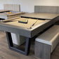 Ultimate Slate Bed Pool Dining Table semi covered