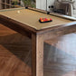 camel cloth elixir rustic black oak pool dining table setup for play