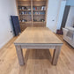 Elixir Farmhouse Oak Pool Dining Table