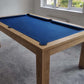 Natural Oak Pool Dining Table Elixir