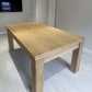 Natural Oak Pool Dining Table Elixir