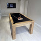 Natural Oak Pool Dining Table Elixir