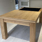 Natural Oak Pool Dining Table Elixir