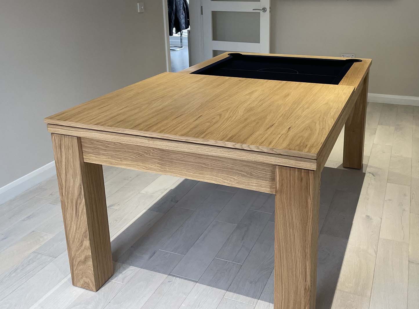 Natural Oak Pool Dining Table Elixir