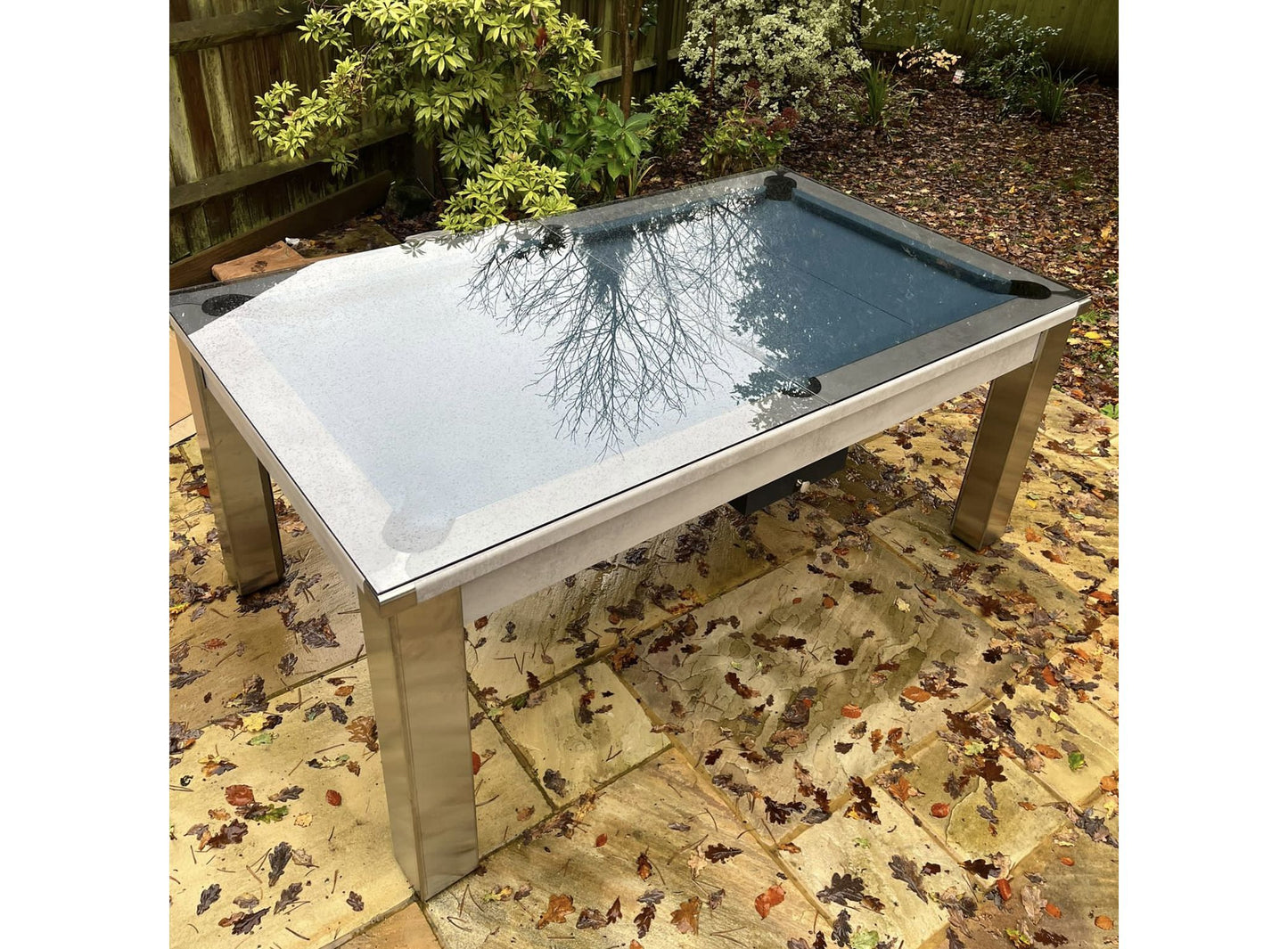 outdoor pool table glass waterproof cover