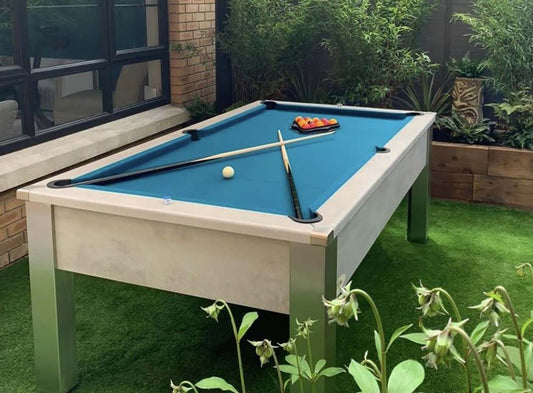 Outdoor Pool Table Slate Bed, Spirit Tournament