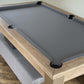 Pool table dining table cover and matching banches