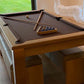 Brown cloth brown games room