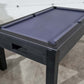 Dark blue cloth black frame