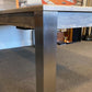 Steel leg pool table